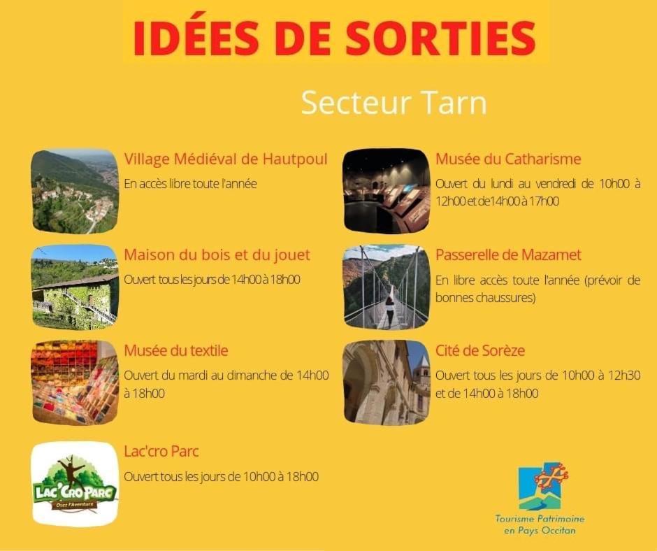 Studio Duplex 2 Lac Des Montagnes Mazamet Kültér fotó